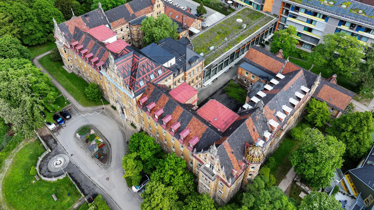 Der Altbau der Psychiatrie Tübingen