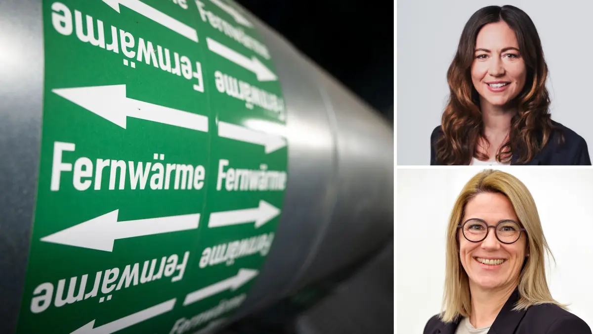 Fernwärme geht auch auf dem Dorf – wenn viele mitmachen. In Oberndorf soll dafür eine Genossenschaft gegründet werden. Ortsvorsteherin Diana Arnold (oben rechts) und Baubürgermeisterin Annette Schwieren machen sich für das Projekt stark.