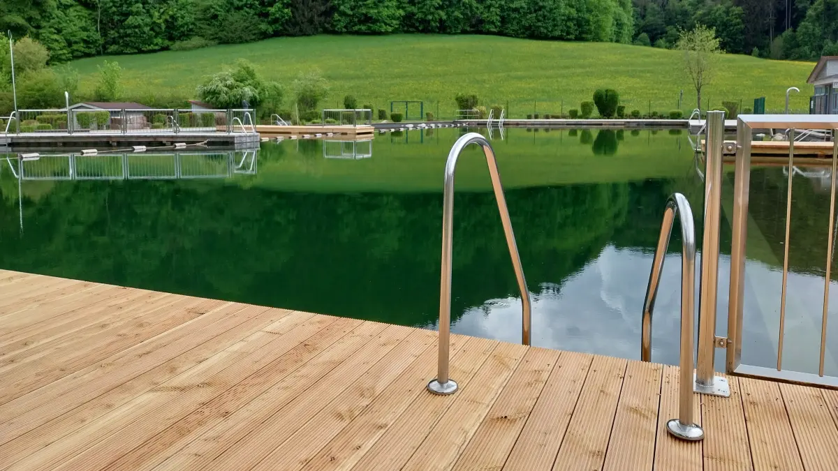 Das Naturbad in Albstadt startet am 1. Juni in die Saison.