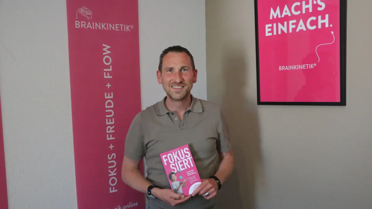 "Fokussiert" heißt das Erstlingswerk des Crailsheimers Oliver Rehbach.