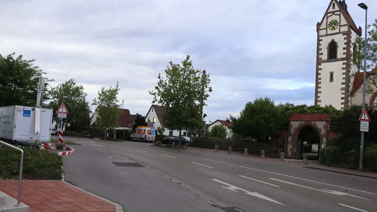 Die Kemptener Straße in Senden wird umgestaltet.