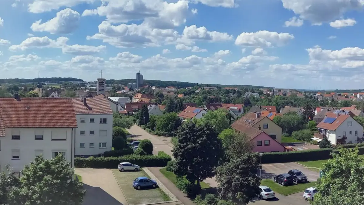Blick auf Schrozberg