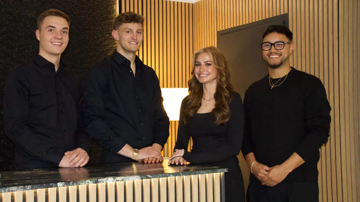 Persönliche Beratung und die Abgrenzung von klassischen Ankaufstellen - dafür steht das SORIUM-Team: Alexander Trelle, Robby Schiehle, Corinna Haderer und Christian Schmid (v.l.n.r.)