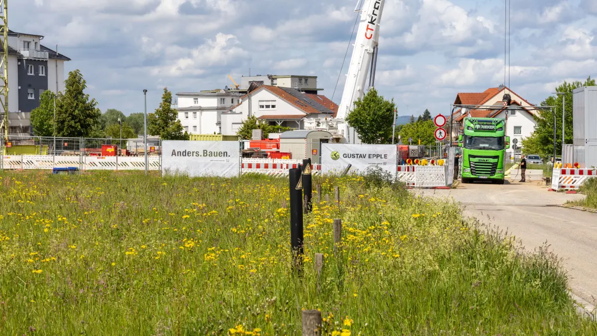 Ausblick Baubeginn, IBA-Projekt Eislingen, Klingengraben