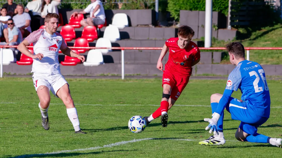 Fußball Landesliga Saison 2025/26 SSV Schwäbisch Hall - TSV Ilshofen 2:2