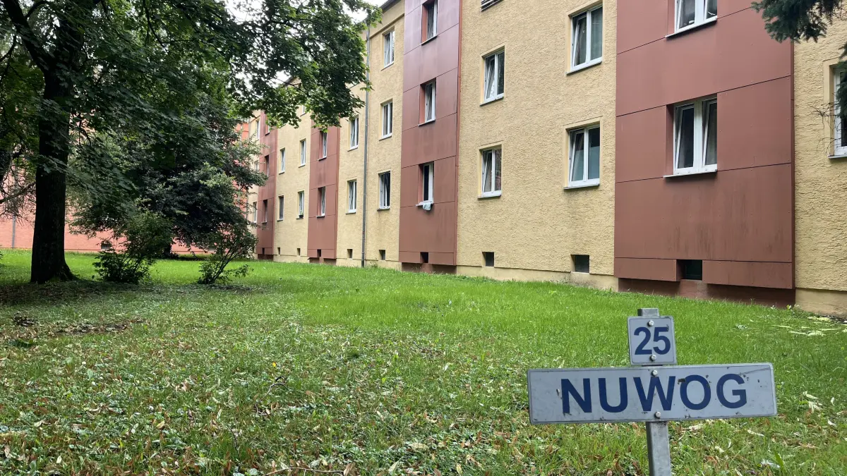 Die Elefantensiedlung in Neu-Ulm gehört der kommunalen Nuwog. Die Gebäude sind marode und müssen nach und nach abgerissen werden.