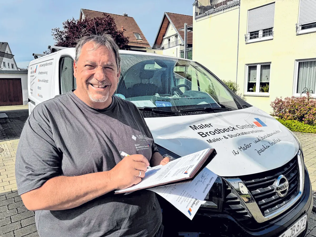 75 Jahre Maler Brodbeck in Metzingen⇥Natalie Eckelt