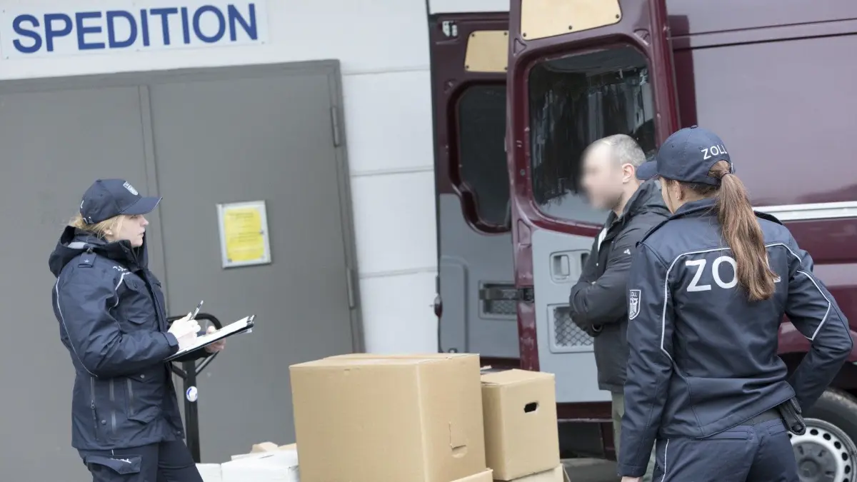 Kontrollen gehören zum täglichen Geschäfts des Zolls.
