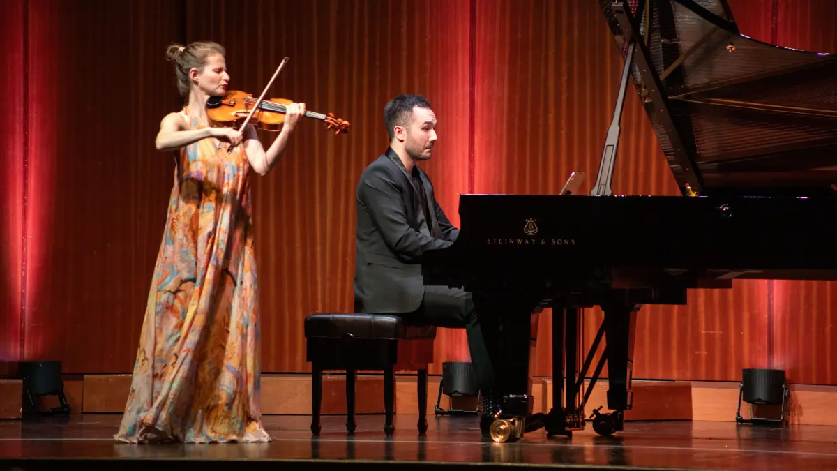 Meisterkonzert Liv Migdal (Violine), Mario Häring (Klavier), Stadthalle Göppingen