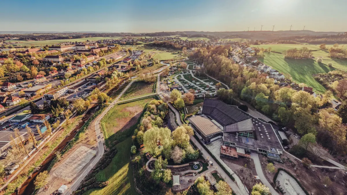 Das weitläufige Gelände der Landesgartenschau in Ellwangen bietet viele Höhepunkte.