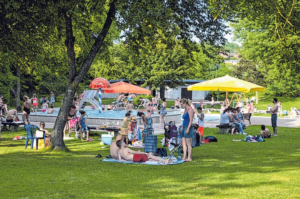 Jetzt geht es endlich los: Die Freiluftsaison startet. ⇥Foto: Stadt Hechingen