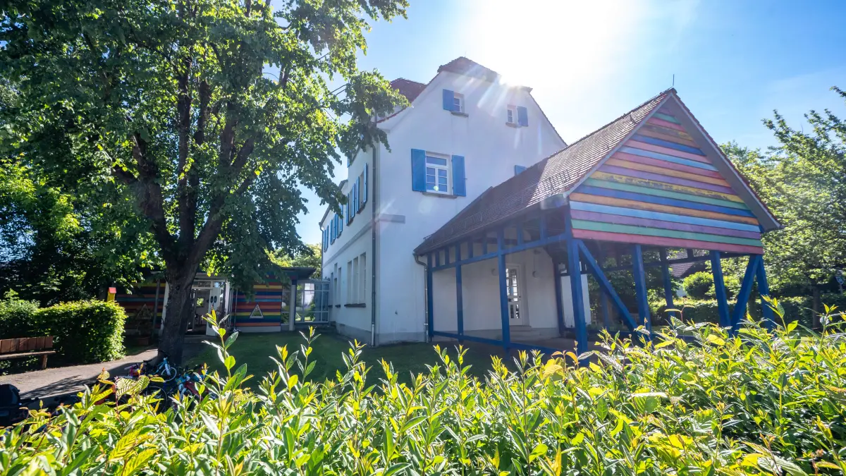 Kindergarten im Bahnhof Wäschenbeuren