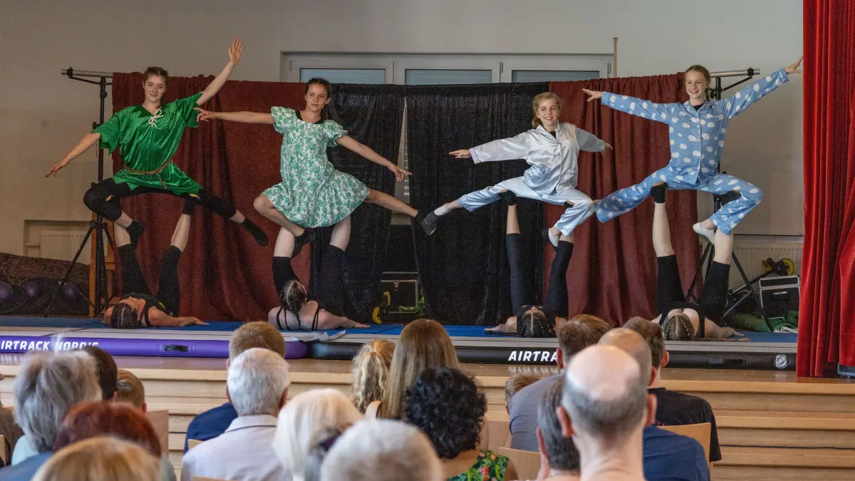 Faurndau, ev. Gemeindehaus: Premiere Kinderzirkusauftritt "Arcobaleno"