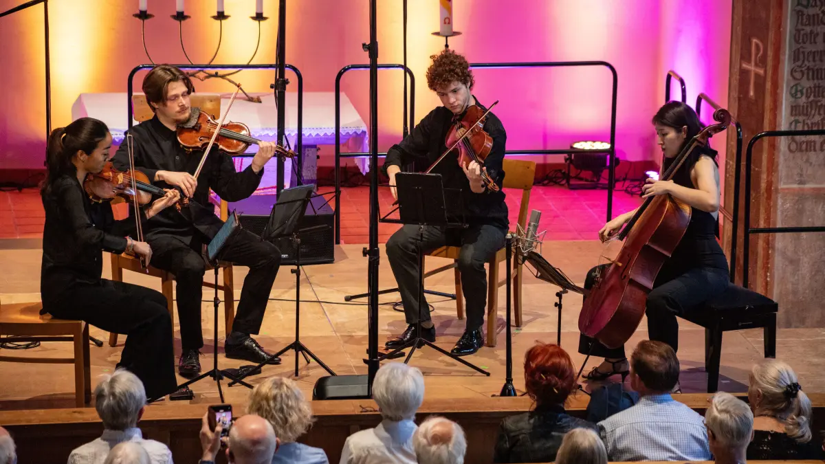 Konzert der 14. Kammermusik Akademie Hohenstaufen am 23. Mai, 18 Uhr, in der Evangelischen Kirche
