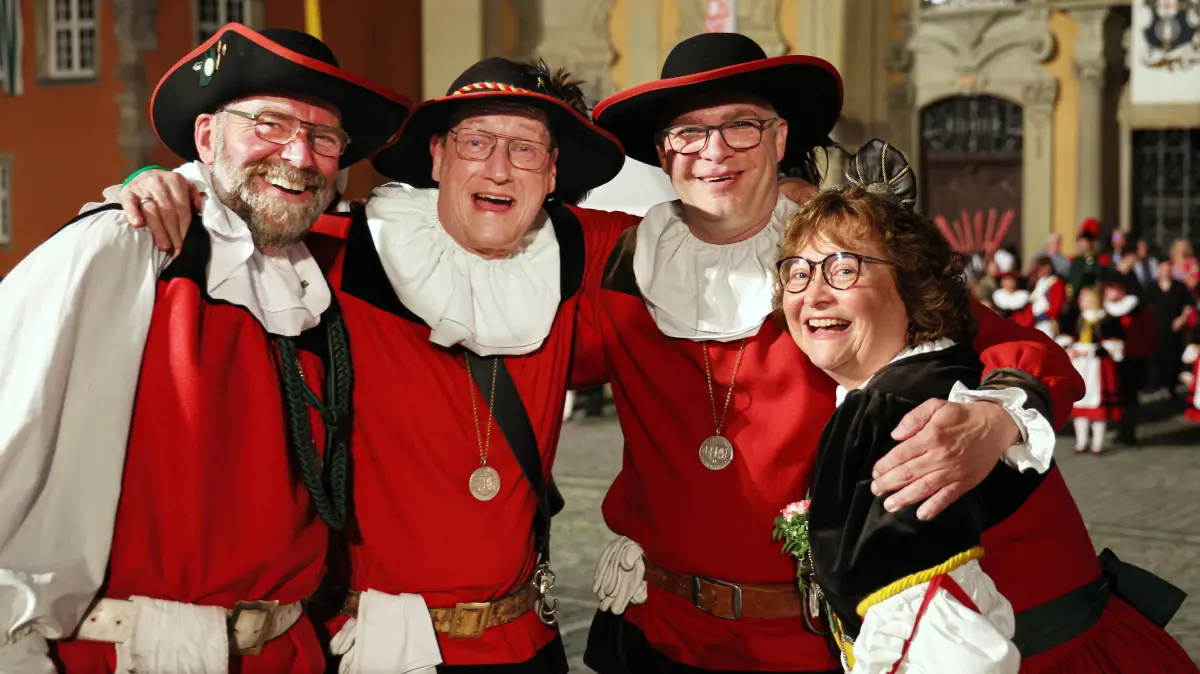 Kuchen- und Brunnenfest Schwäbisch Hall 2026 Ehrungen und Taufen