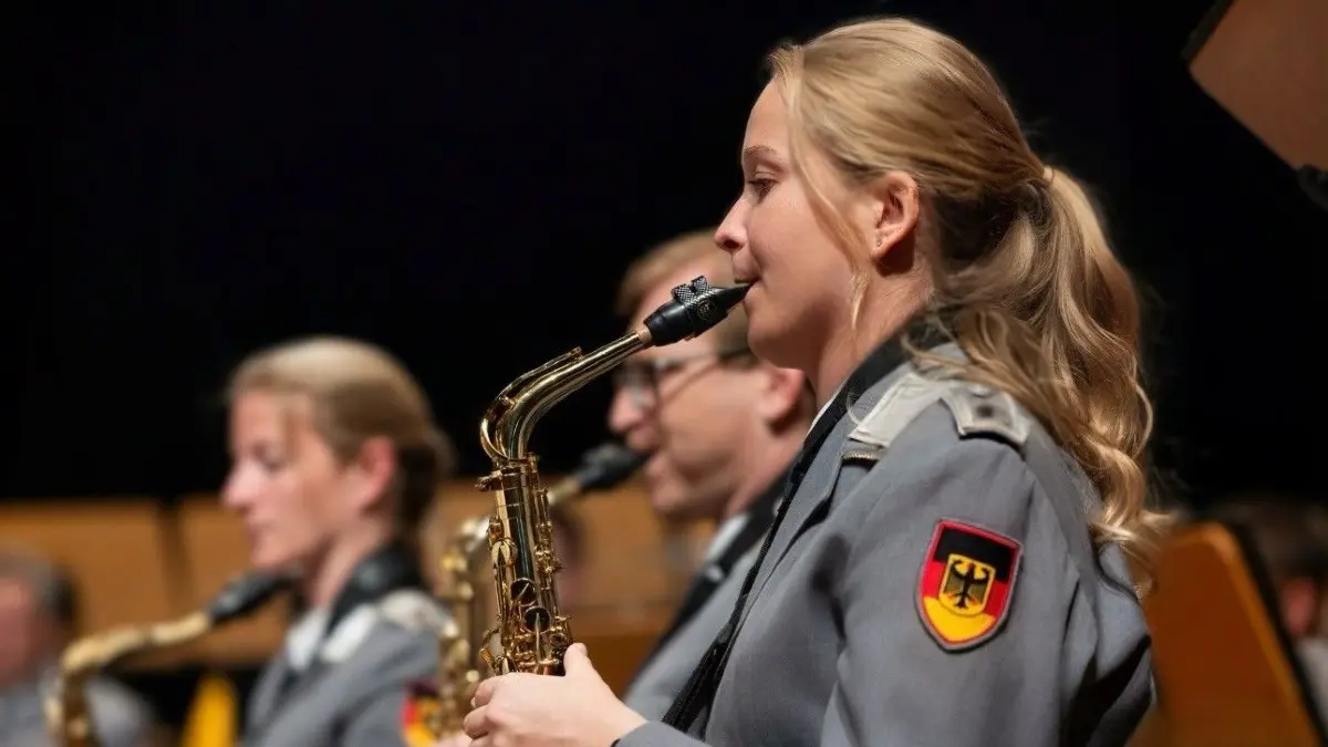 Alicja Renz, Saxophonistin im Heeresmusikkorps Ulm
