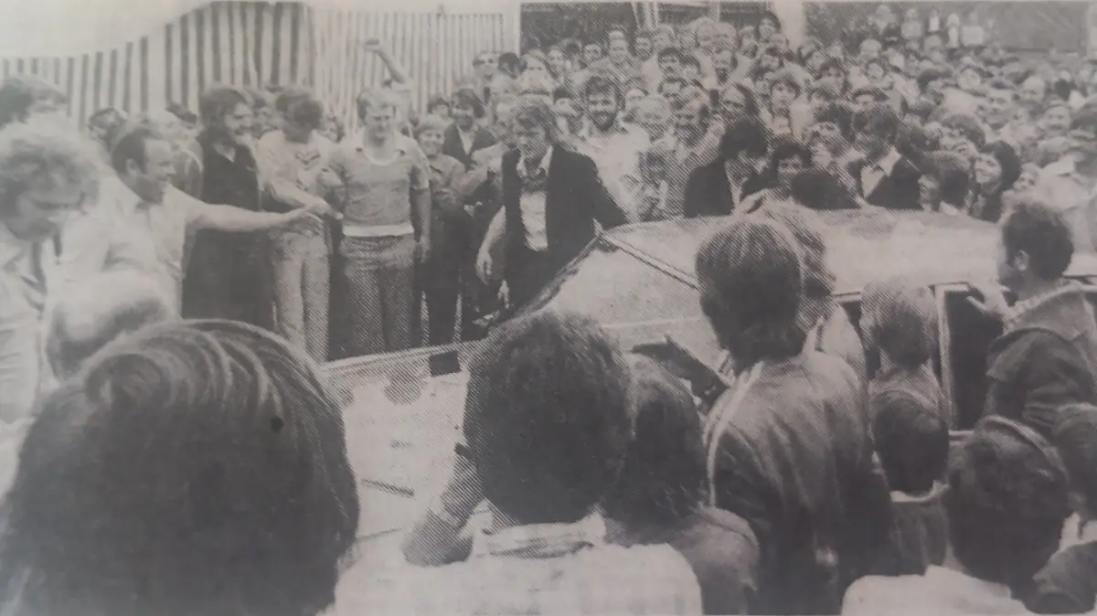 Sepp Maier in Pfäffingen 1976