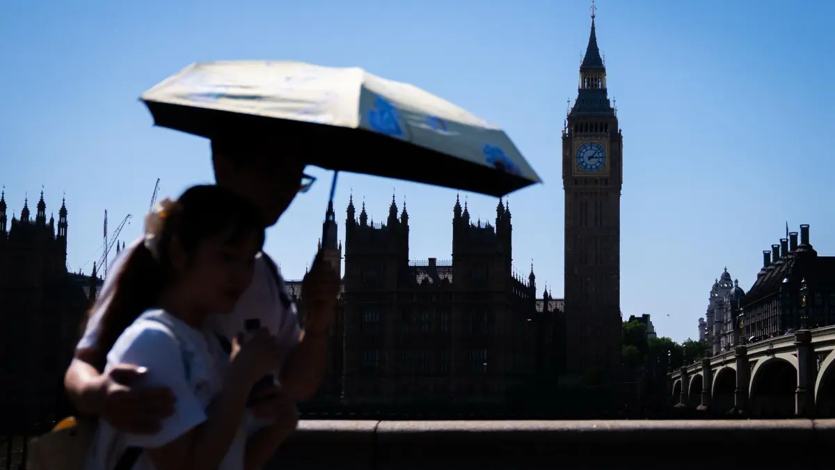 Hitze in London