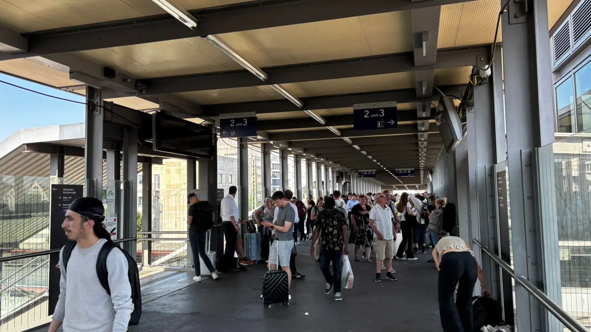 Polizeieinsatz am Ulmer Hauptbahnhof am 26.05.2026.