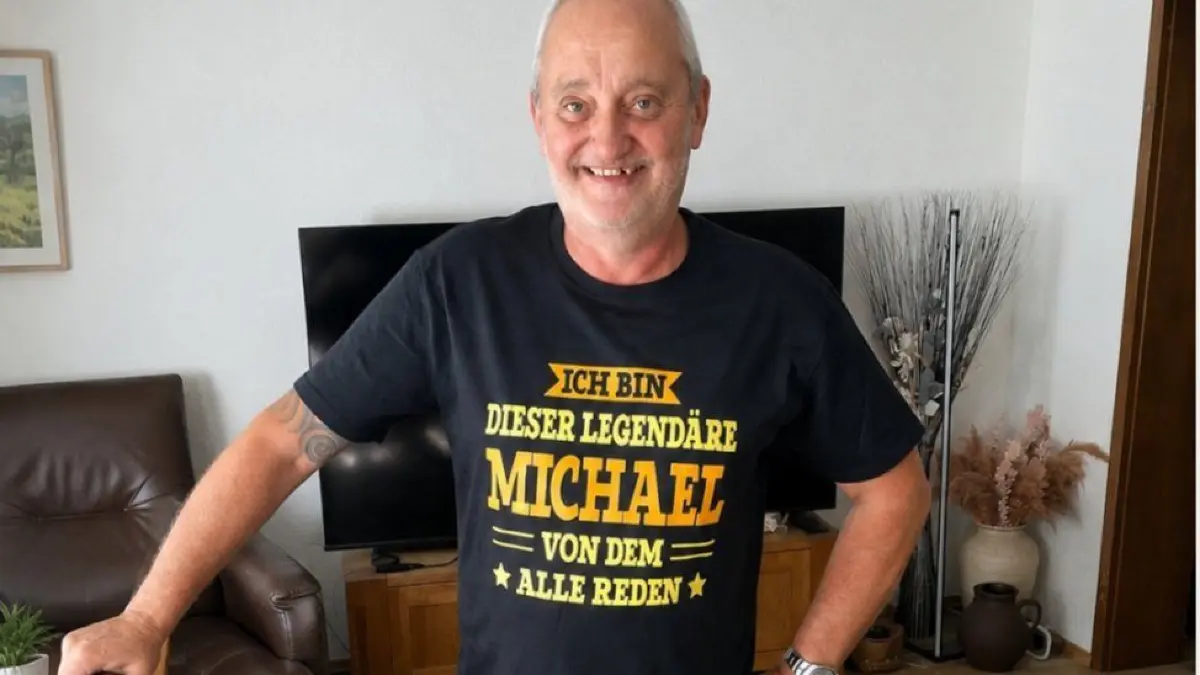 "Er ist einfach ein Stehaufmännchen", sagt Vanessa Stumpf über ihren Vater Michael.