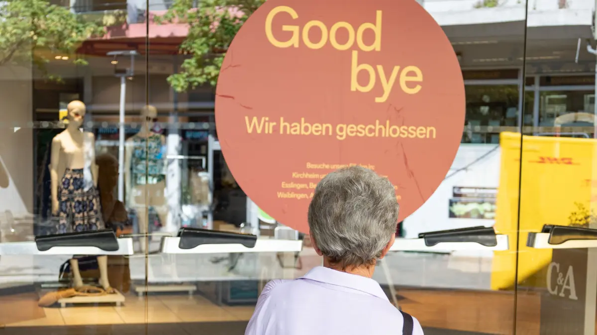 Göppingen Bleichstraße C&A hat geschlossen