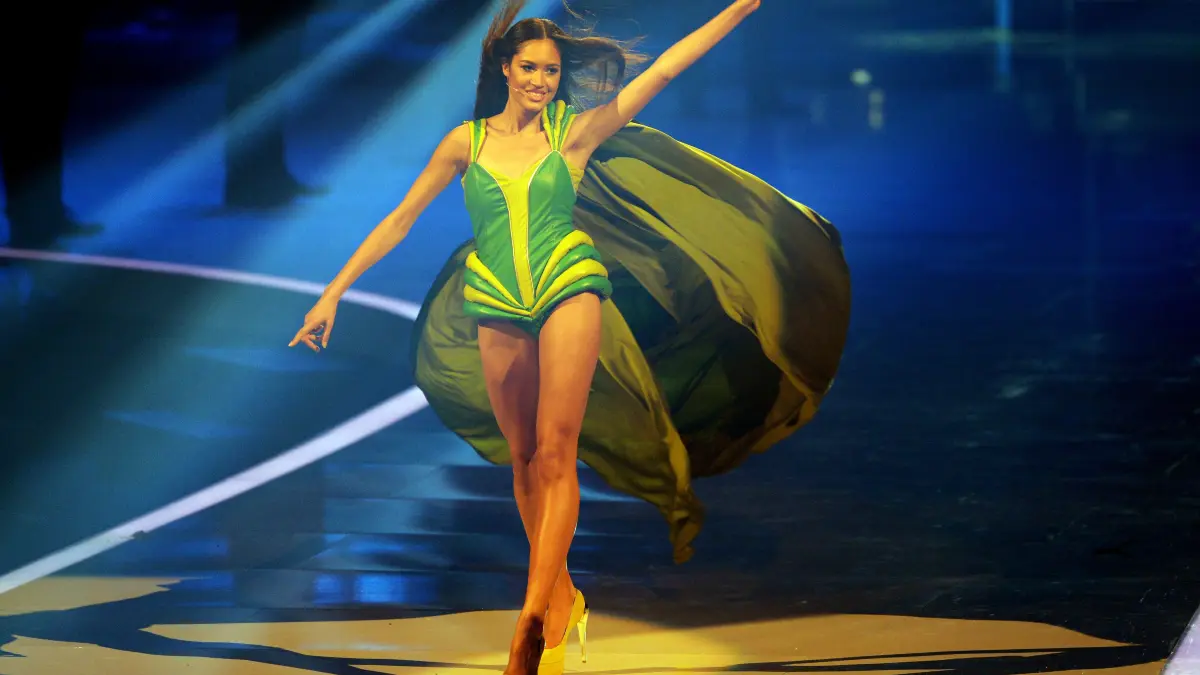 Lovelyn beim Finale von GNTM 2023.