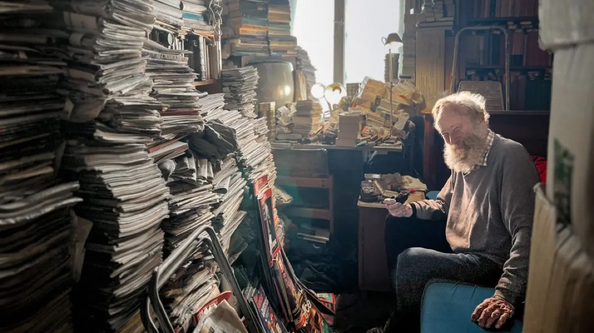 James Hope wird 90. Bewohner Münzgasse 13