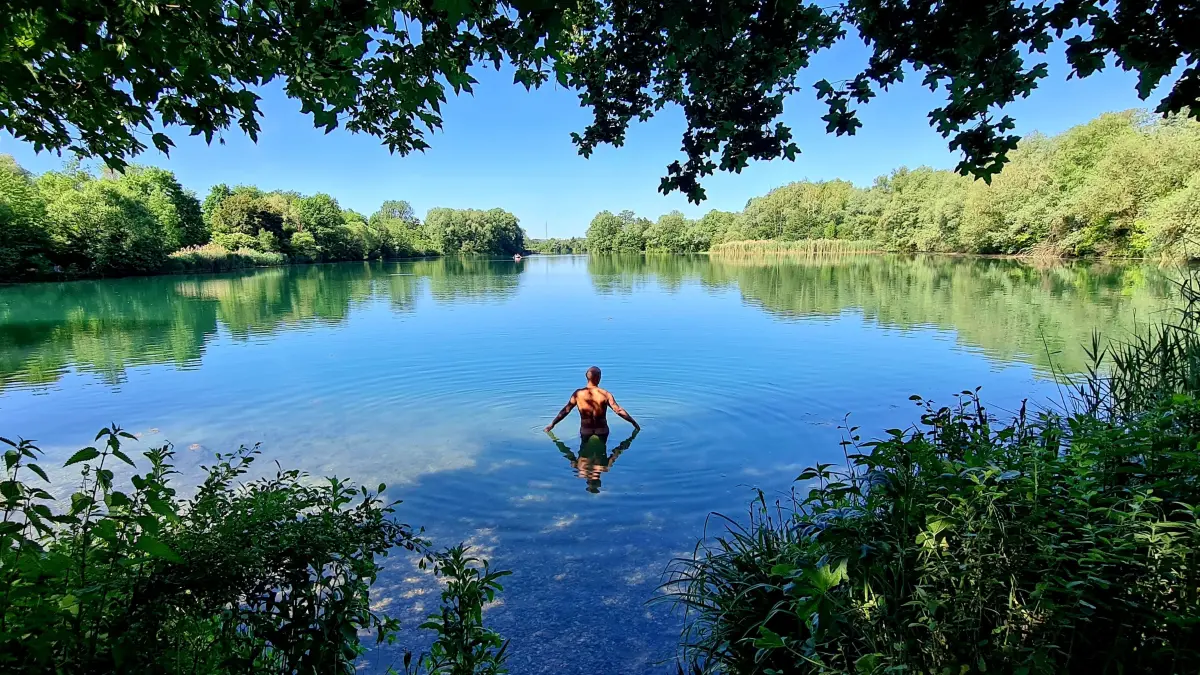 Hirschau Baggersee Tübingen