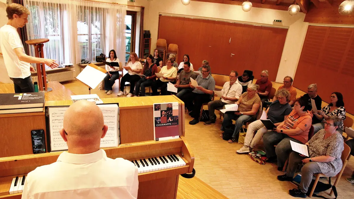 Serie von Claudia Burst. Kirchliche Ensembles: 's Chörle aus Gingen an der Fils.