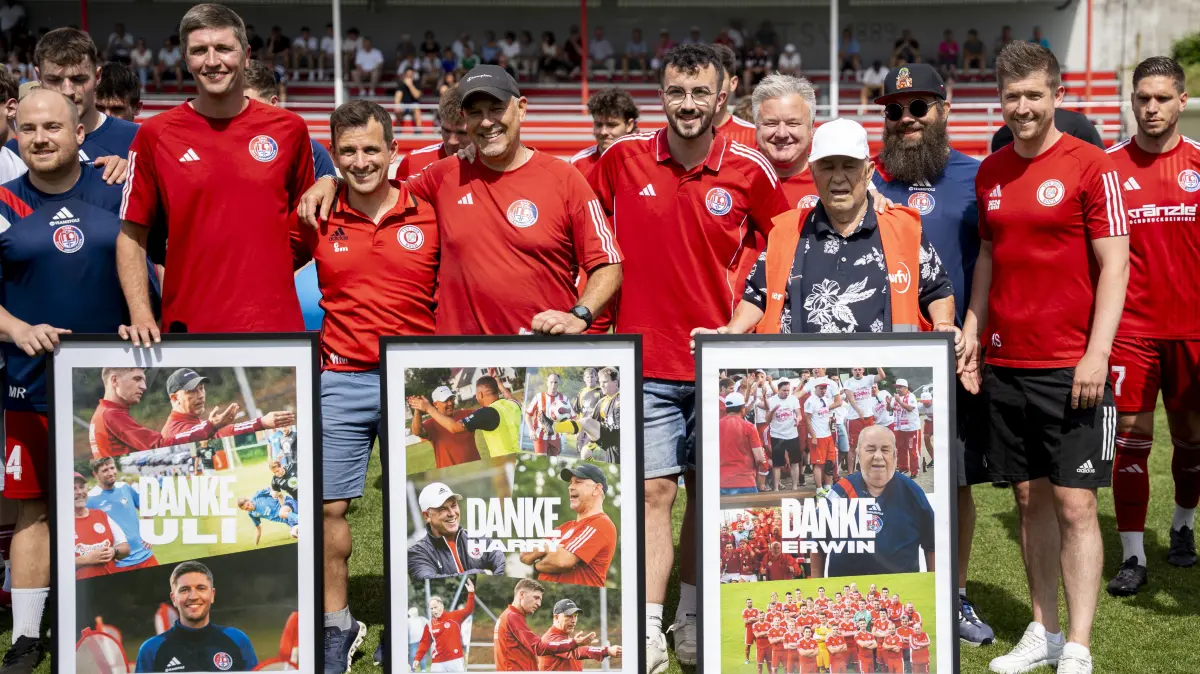 Fußball, Donau/Iller, Landesliga, So lief das letzte Heimspiel von "Rotthal-Legende" Harald Haug im Felsenstadion des TSV Buch