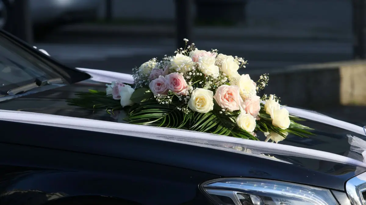14.03.2020,Berlin,Deutschland,GER,Mercedes Benz S-Klasse, Hochzeitskorso auf dem Kurfürstendamm. *** 14 03 2020,Berlin,Germany,GER,Mercedes Benz S Class, Wedding parade on the Kurfürstendamm