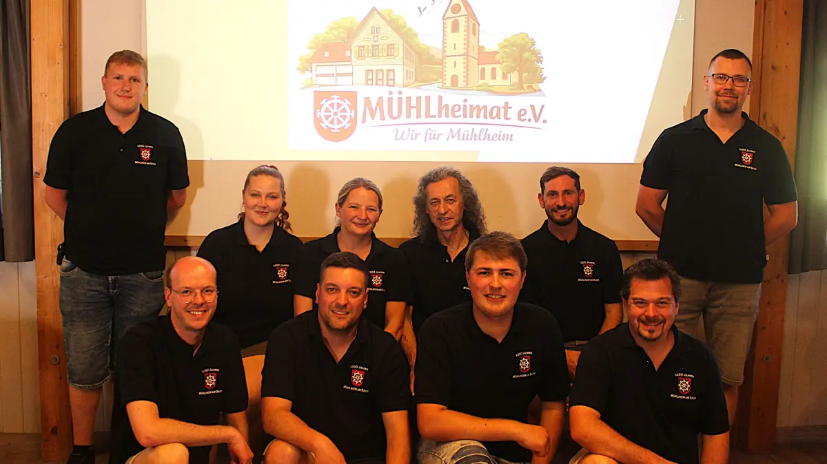 In Mühlheim hat sich ein neuer Verein gegründet. Das Foto zeigt das Vorstandsteam von "MÜHLheimat".