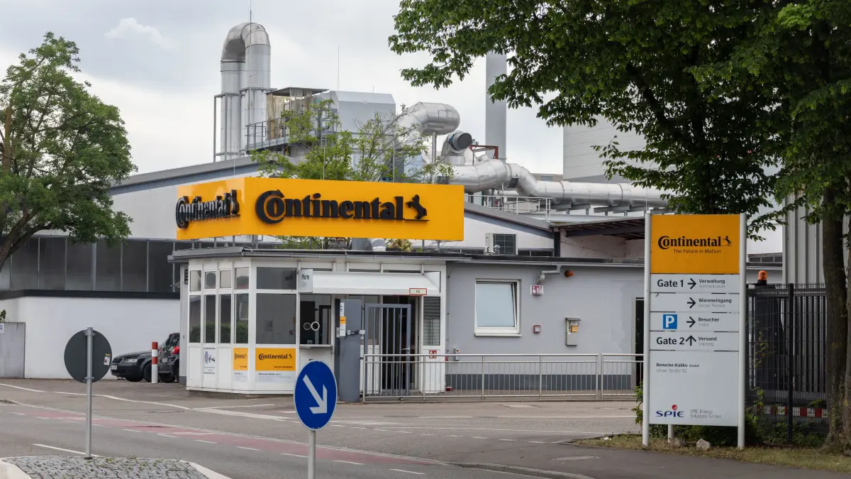 Eislingen Fa. Continental Arbeitsplätze