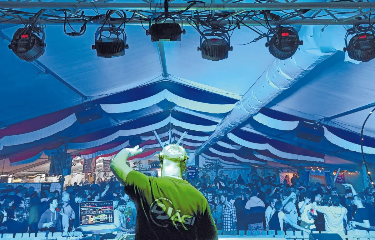 DJ Matti sorgt am Samstag für Stimmung. ⇥Archivbild