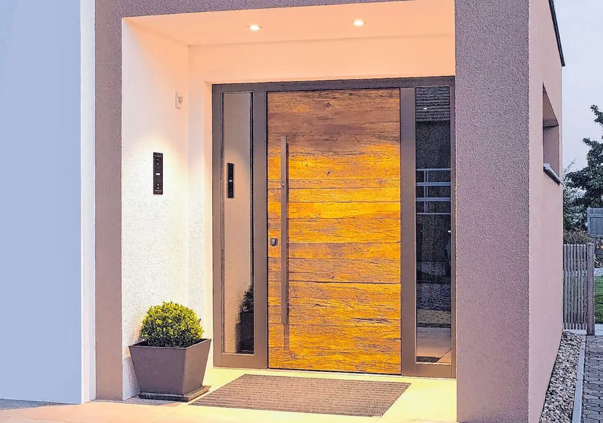 Haustüren bieten kompromisslose Qualität.