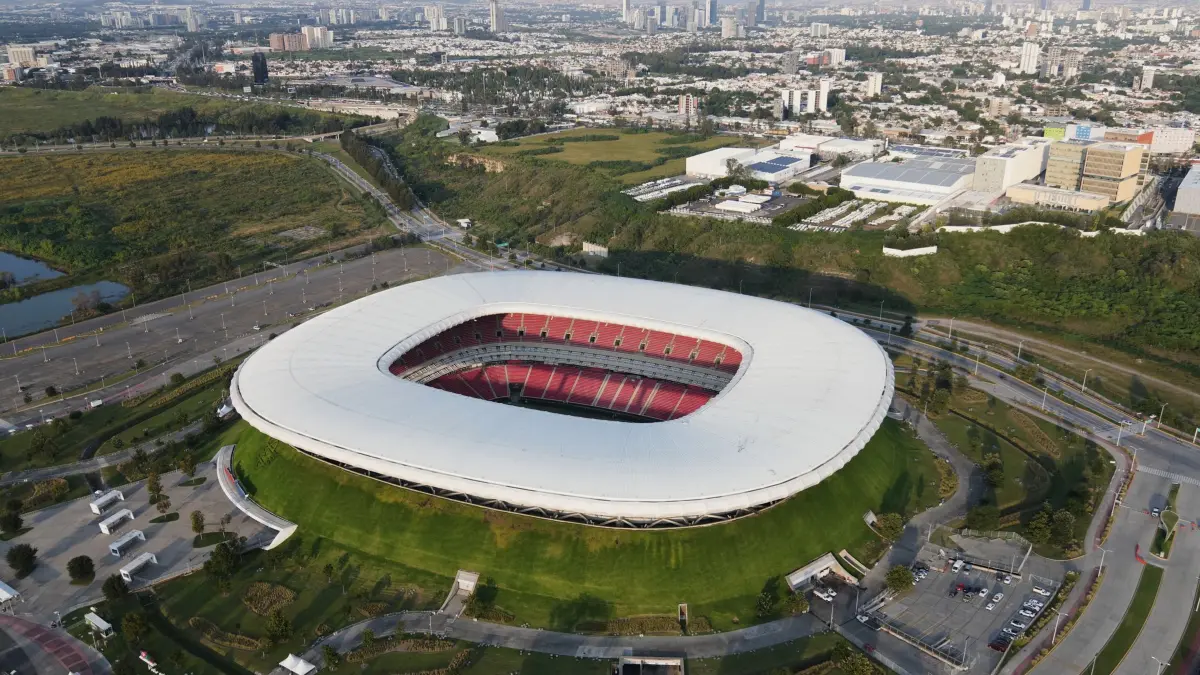 Das Akron-Stadion in Zapopan