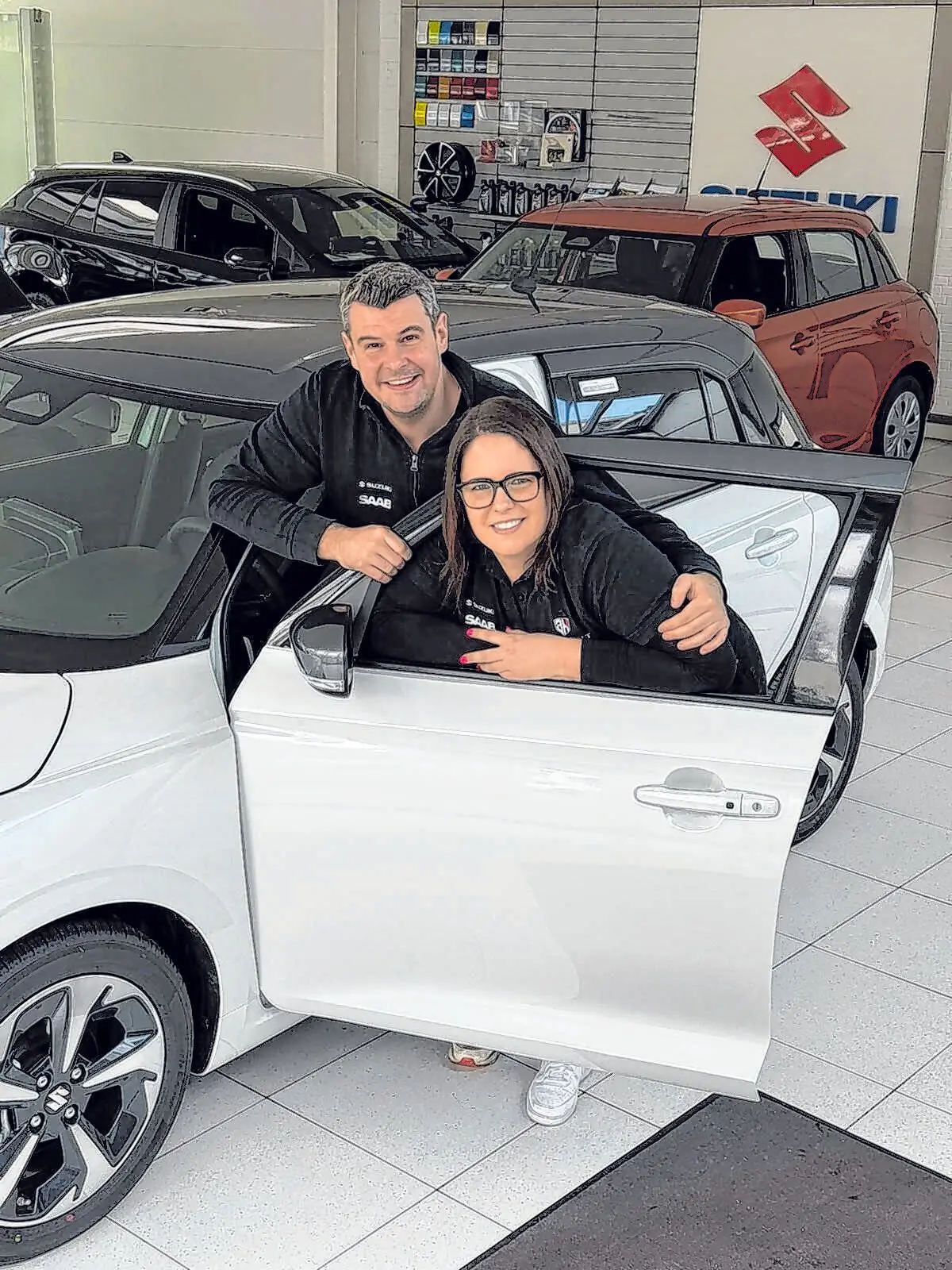 Ein gutes Team: Peter und Franciska Heim. ⇥Foto: Autowelt Heim