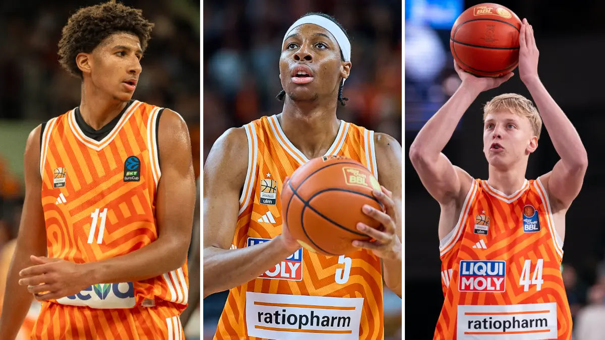Meissa Faye, Mohamed Diakite und Teo Milicic