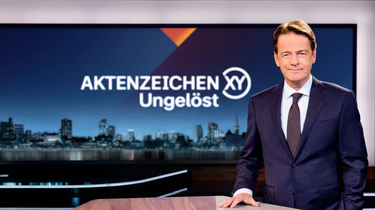 Rudi Cerne moderiert die ZDF-Sendung "Aktenzeichen XY ... ungelöst".