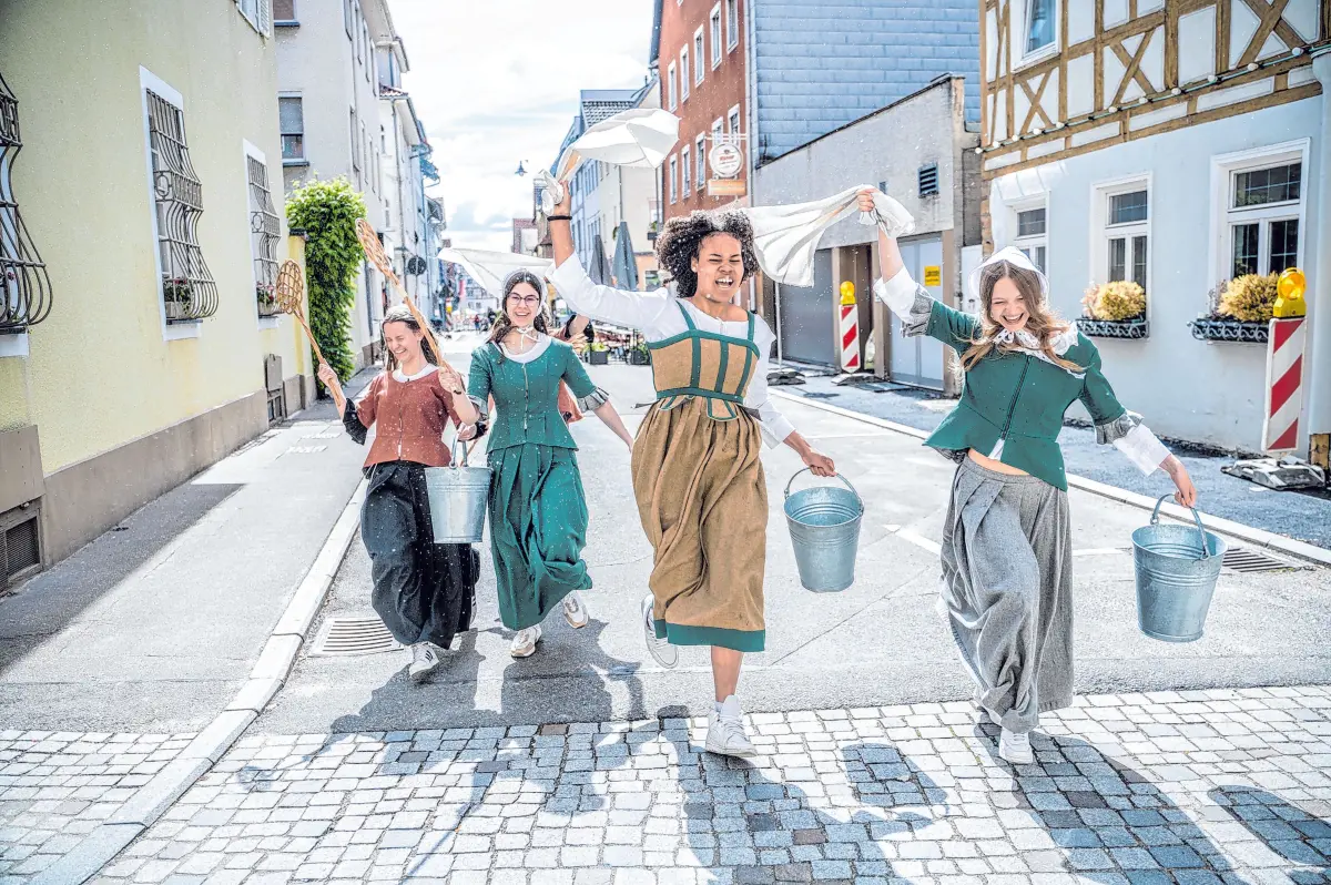 Beim Göppinger Maientag wird Stadtgeschichte lebendig und ausgiebig gefeiert.⇥Foto: Giacinto Carlucci