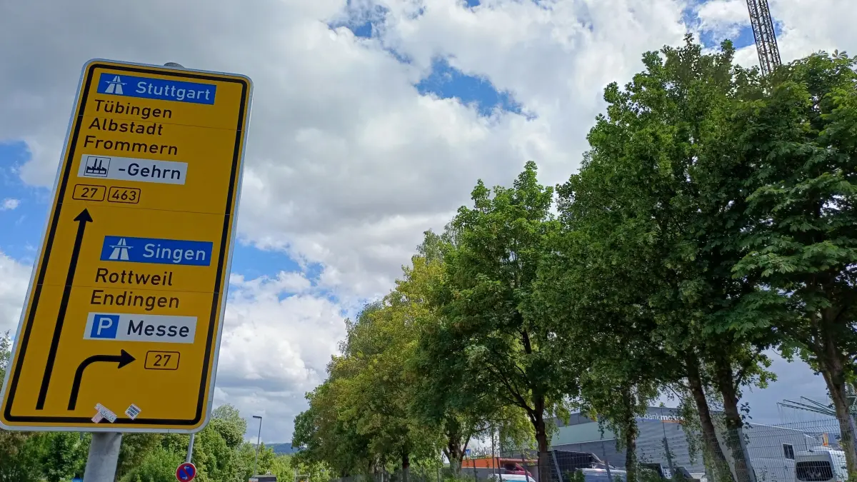 B27 Baustelle Beschilderung