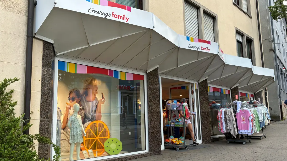 Ernsting’s family zieht bald innerhalb von Crailsheim um.