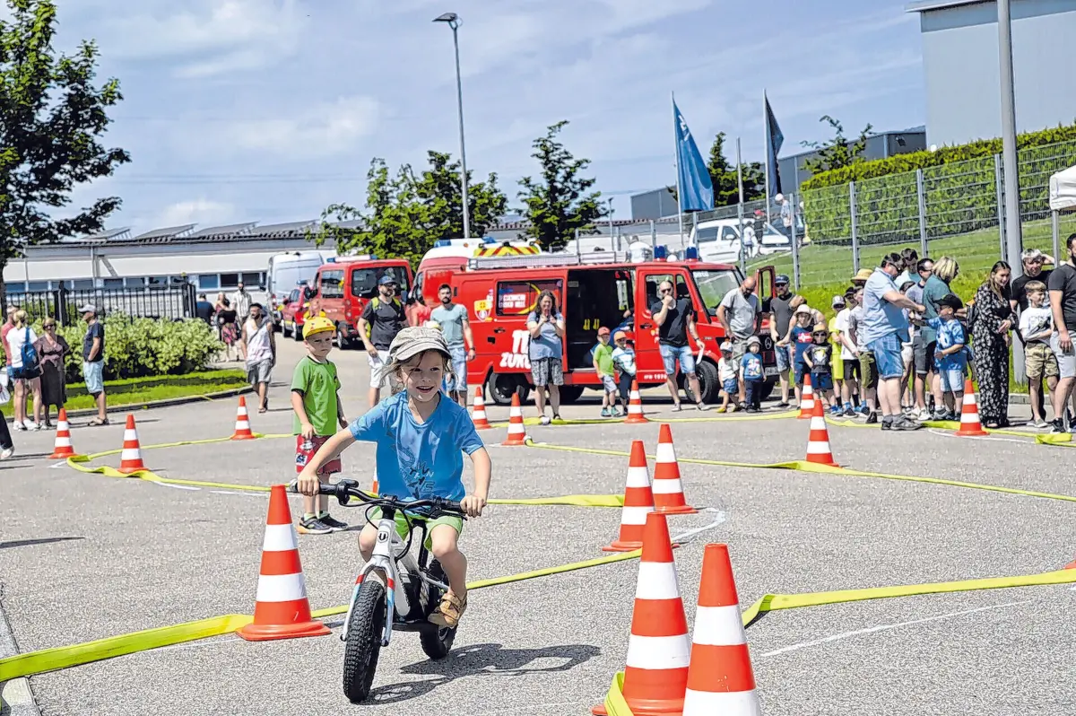 Mehr Übung heißt mehr Sicherheit: Mehr Sicherheit bedeutet weniger Unfälle – auch ein Anliegen der Feuerwehr.