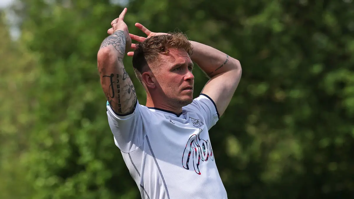 SC Staig gegen FC Srbija Ulm in Staig (Trainer Staig)