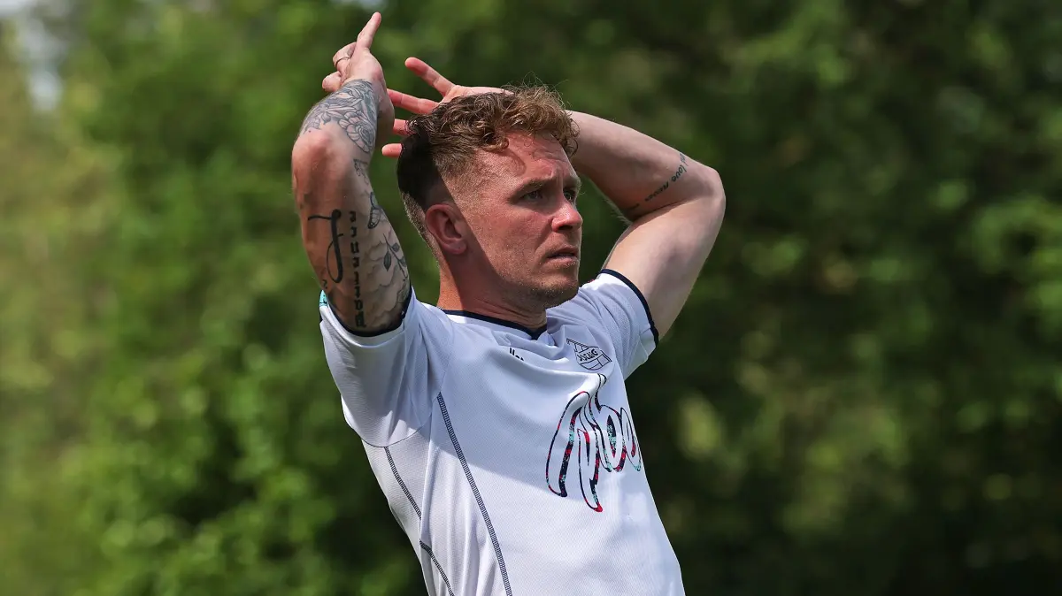 SC Staig gegen FC Srbija Ulm in Staig (Trainer Staig)