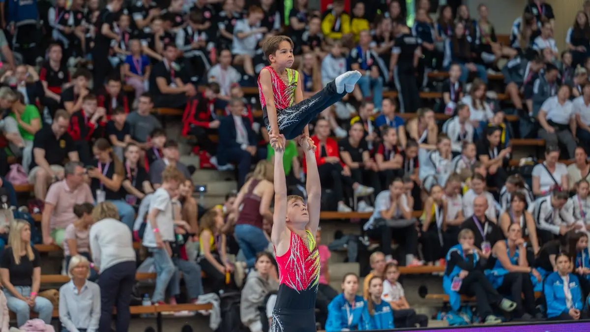 Deutsche Meisterschaften Sportakrobatik in der EWS Arena