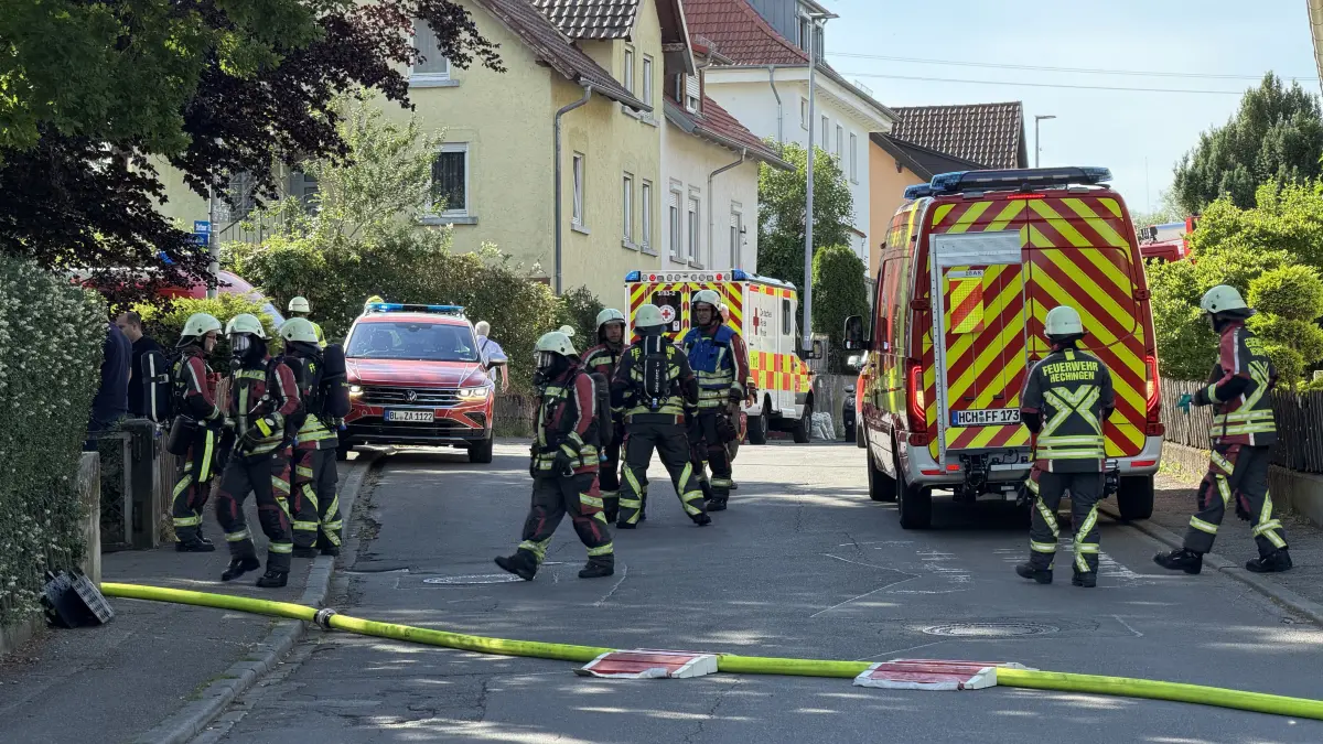 Zu einem Einsatz in die Stettener Straße in Hechingen rückte die Feuerwehr aus.