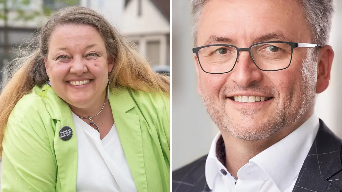 Bei der Mössinger OB-Wahl am 5. Mai treten Claudia Jochen und Michael Bulander gegeneinander an.