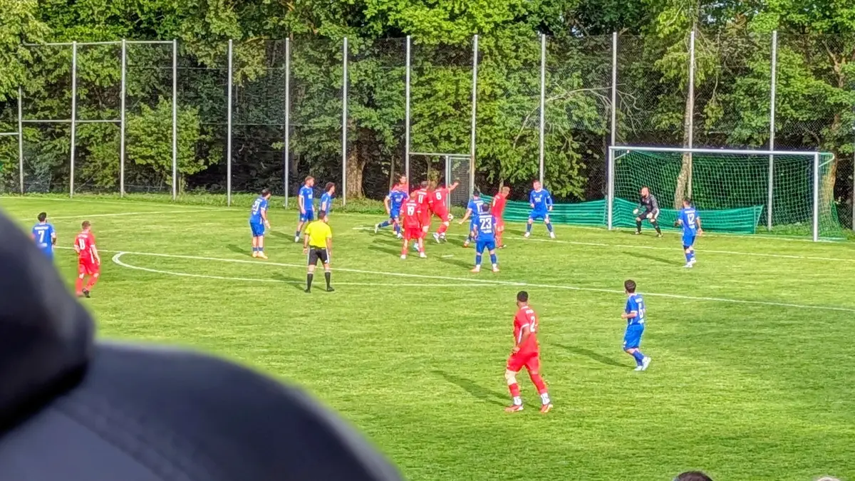 Fußball, Donau/Iller, Relegation, SC Türkgücü Ulm II gegen TSV Altheim/Alb in Scharenstetten