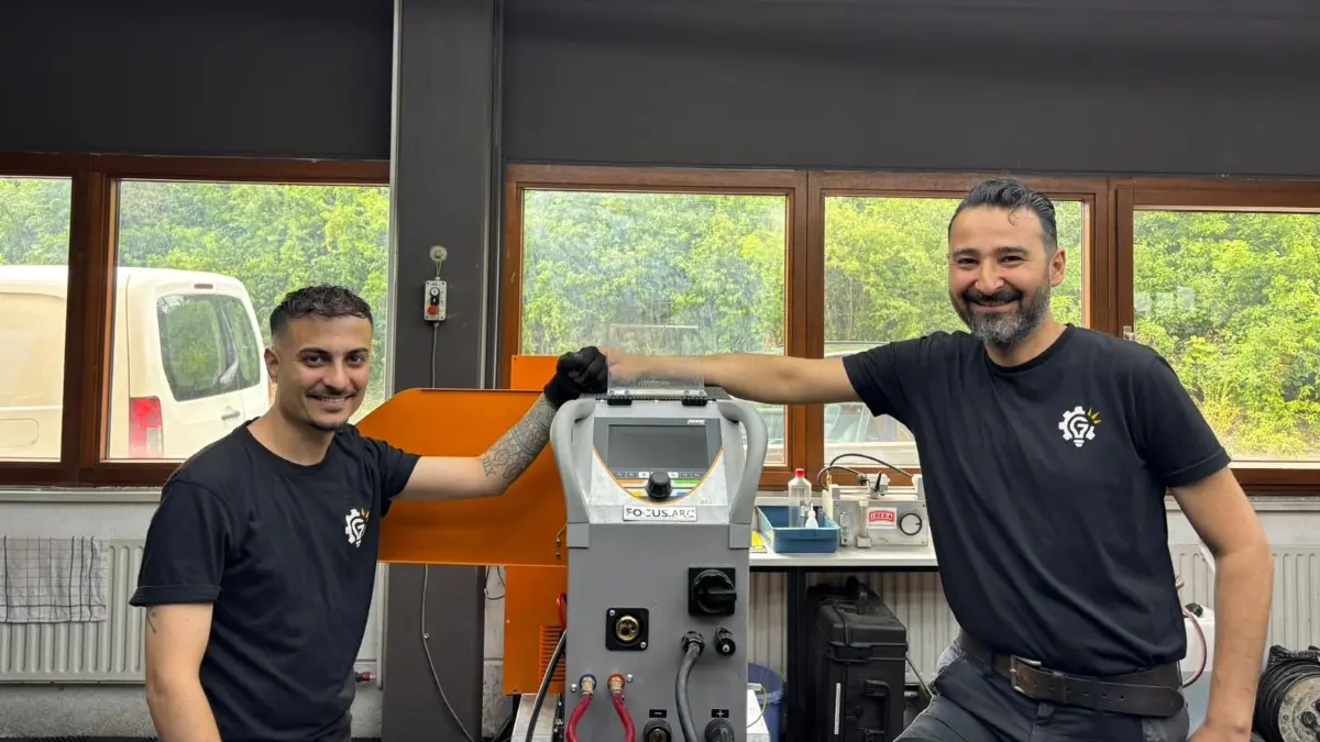 Firma Göppingen Future Forge GmbH (GFF) mit Sitz in der Römerstraße in Uhingen, Selman Sanlialp und Giuseppe Lorina
